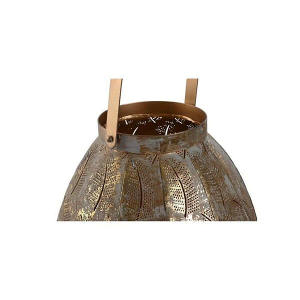 Mängd metall-ljusstakar - Home ESPRIT - Guld - 25x25x28 cm - Inredning