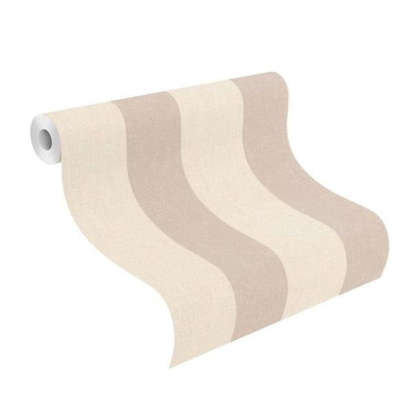 Tapet - RASCH - Florentine III - Non-woven - Beige - Geometrisk