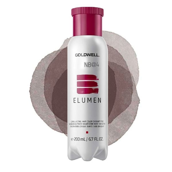 Färgning - Goldwell - Elumen Deep NB@4 - 200ml - Utan ammoniak - Kaffe färg - Kräm