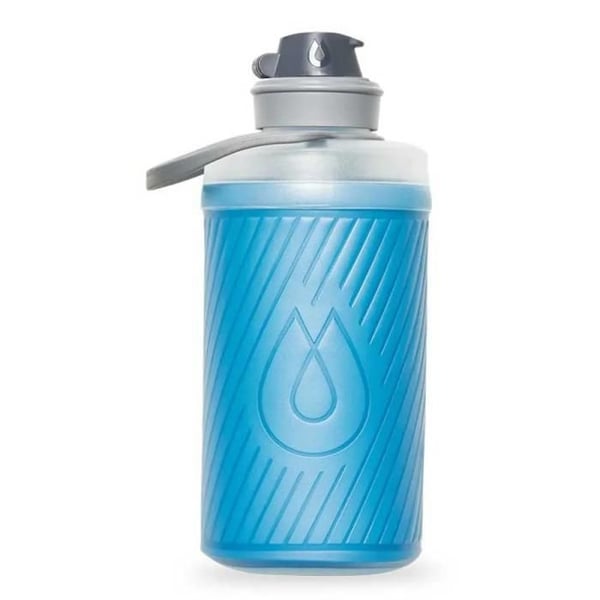 Fällbar vattenflaska - HYDRAPAK - Flux - 750 ml - Ultralätt - Blå Tahoe