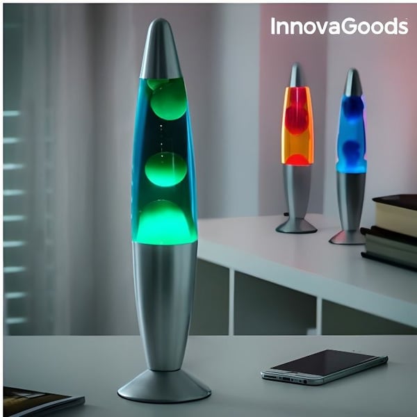 Lava Lampa rörelse magma Blå / Grön