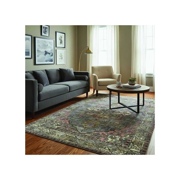 Matta - MELIS HOME - 80x150 cm - Vintage - Chenille & Bomull - Tvättbar halkfri