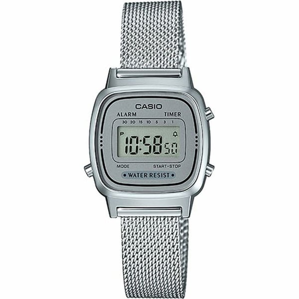 Klocka - Casio - LA670WEM-7EF - Dam - Stål - Digital - Vintage