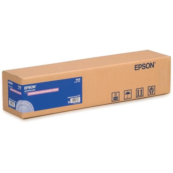 Papier fine art - EPSON - C13S041396 - 609,60 mm x 18 m - 190 g/m² - Matt