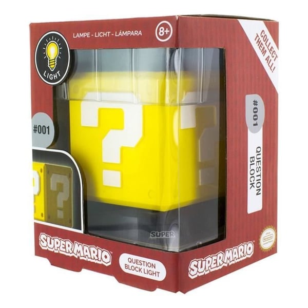 Super Mario Bros Night Light: Question Block - PALADONE