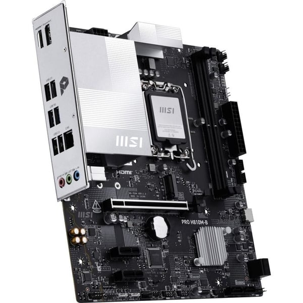 Micro ATX bundkort - MSI - Pro H810M-B - DDR5 - PCIe 5.0 - M.2 Gen4