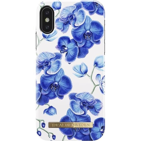 Ideal Of Sweden Fashion Baby Blue Orchid Fodral till iPhone X/XS