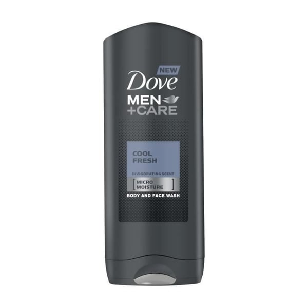 Duschgel - DOVE MEN CARE - Cool Fresh - 2-pack - 800 ml - Garanterad fräschör