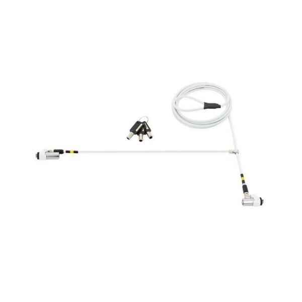 Mobilis Slim Twin Rotating - Säkerhetskabel - kompatibel med Master Key - 1,8 m