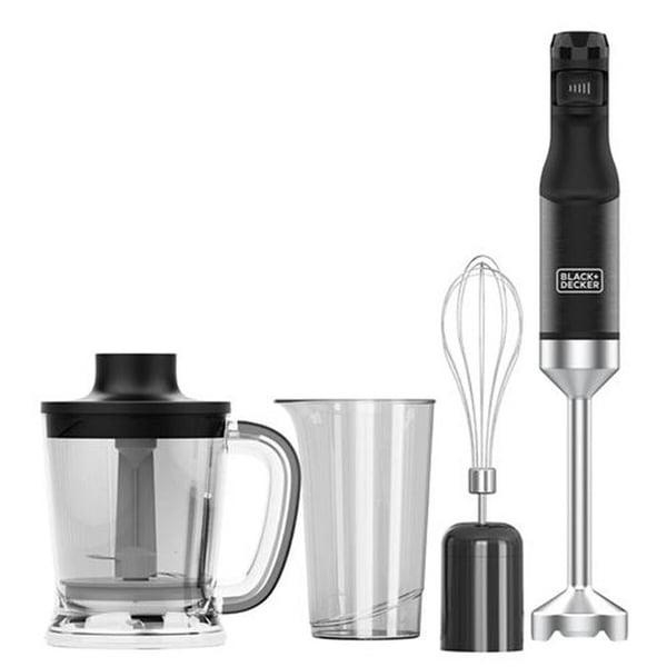Stavblender - Black+Decker - BXHBA1501E - 1500 W - Rustfrit Stål - 2 års garanti