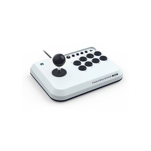 Spelkontroll - PC, PS4 och PS5 - Fighting Stick Mini - PlayStation - Trådad - Vit - Hori