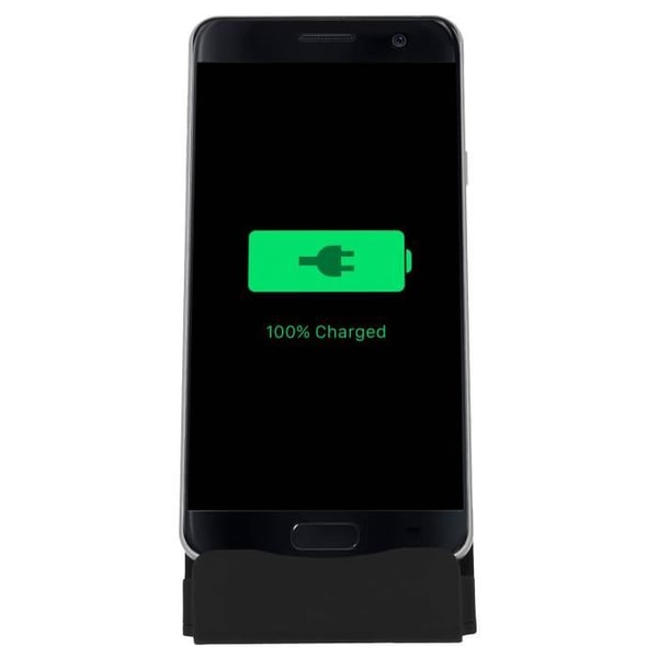 Smartphone-dock - Noname - Micro-USB - Snabb laddning - Synkronisering - Svart