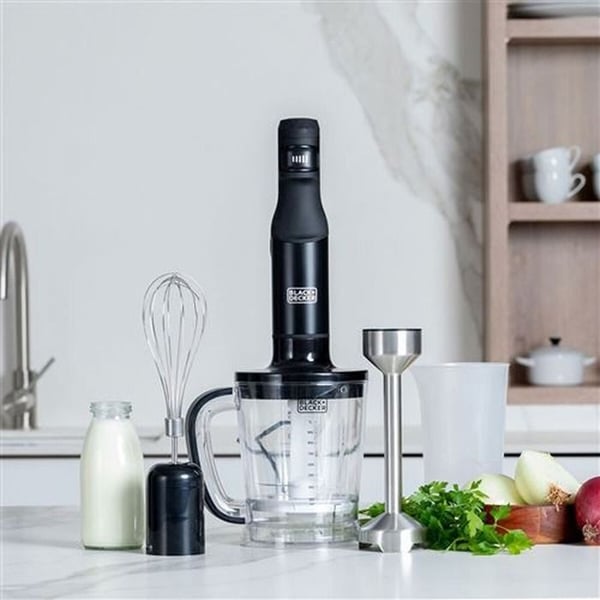 Stavblender - Black+Decker - BXHBA1501E - 1500 W - Rustfrit Stål - 2 års garanti