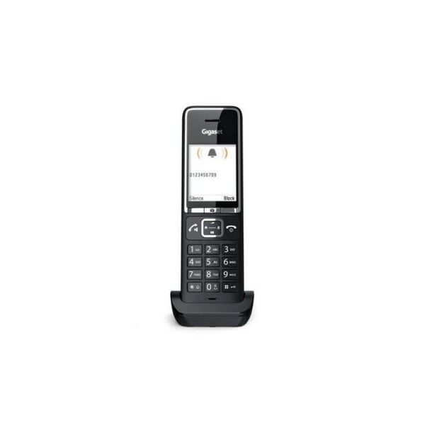 Trådlös telefon - GIGASET - Gigaset Comfort 550hx - Svart - 1 enhet - Fristående