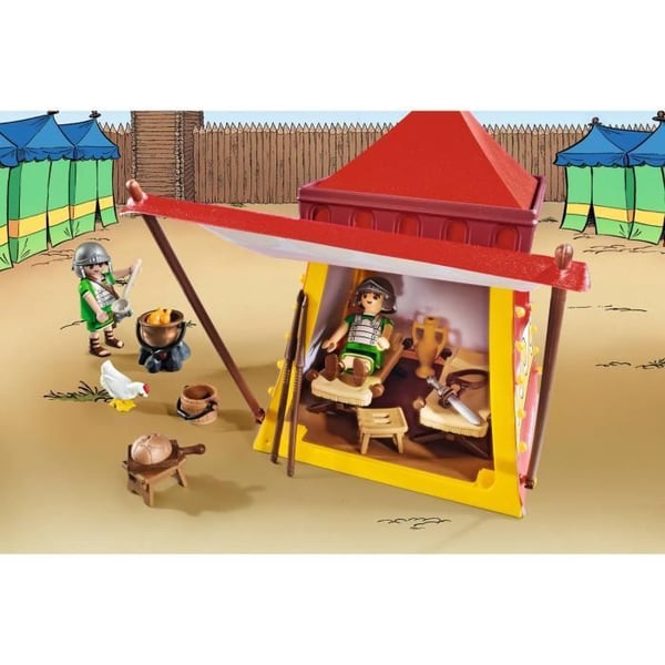 PLAYMOBIL 71829 Tält för legionärer, Asterix, Tecknade figurer, Från 5 år