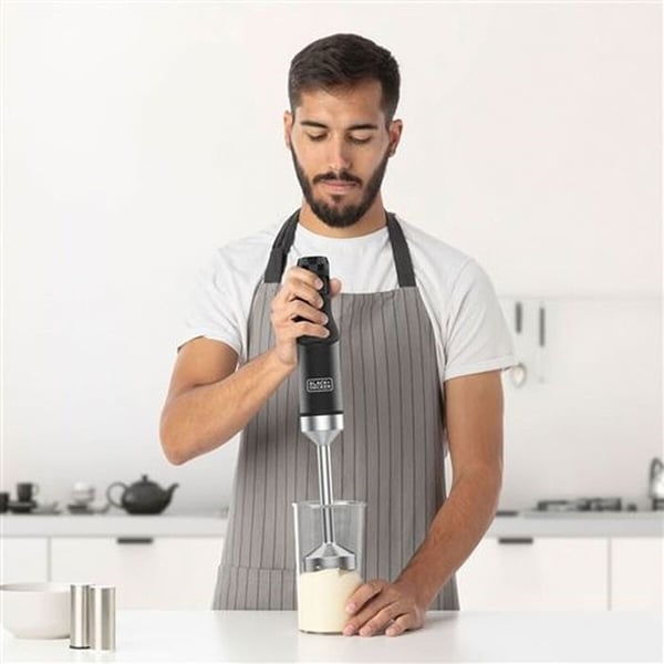 Stavblender - Black+Decker - BXHBA1501E - 1500 W - Rustfrit Stål - 2 års garanti
