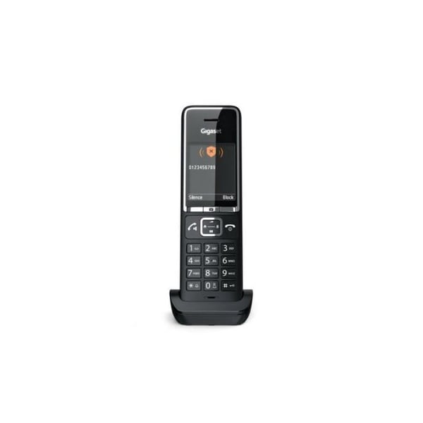Trådlös telefon - GIGASET - Gigaset Comfort 550hx - Svart - 1 enhet - Fristående