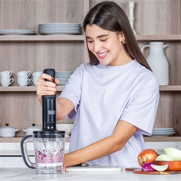 Stavblender - Black+Decker - BXHBA1501E - 1500 W - Rustfrit Stål - 2 års garanti