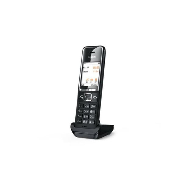 Trådlös telefon - GIGASET - Gigaset Comfort 550hx - Svart - 1 enhet - Fristående