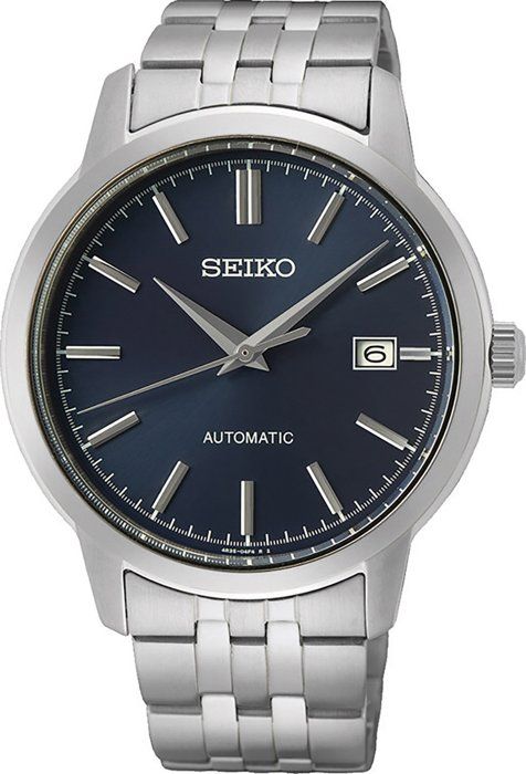 Klocka - SEIKO - SRPH87K1 - Vattentålighet 10 bar - Blå urtavla - Rostfritt stål