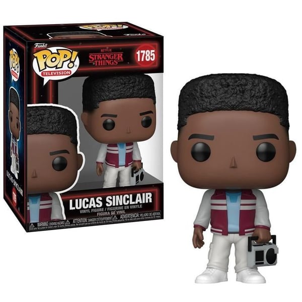 Figurine Funko Pop! N°1785 | Stranger Things | Säsong 5 Lucas Sinclair