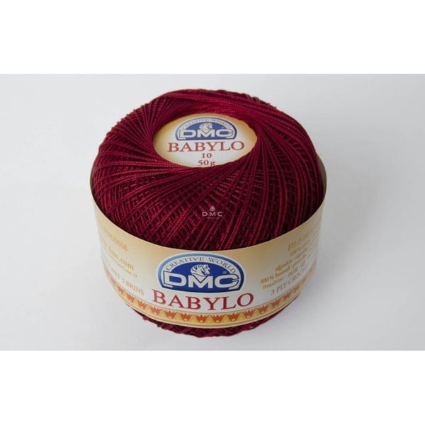 DMC - Virkgarn Babylo Gross. 10 - Färg. 815 - Cerise