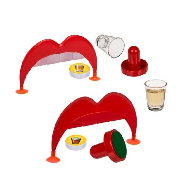Drinking Game Hockey skott bord puck spel 2 skyttar