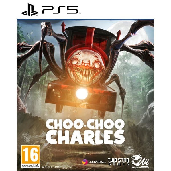 PS5-spel - Curveball - CHOO CHOO CHARLES - Stort spelområde - Tåguppgradering