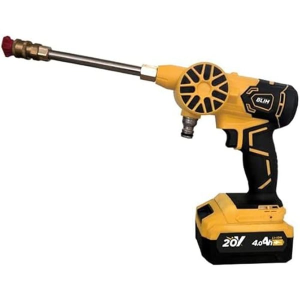 Högtryckstvätt - Blim - 120 W - Borstlös motor - 20 V - 4 Ah - 60 bar