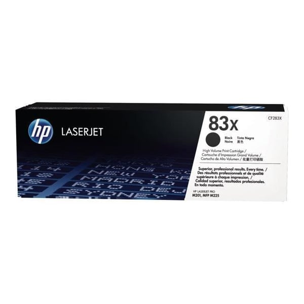 HP 83X svart tonerpatron med hög kapacitet för LaserJet Pro M201/MFP M225 - HP