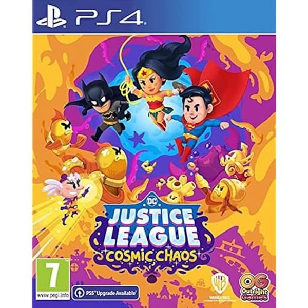 Videospel - OUTRIGHT GAMES - Justice League: Cosmic Chaos - Action - PS4 - Standardedition