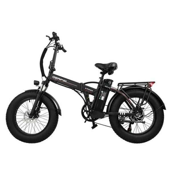 VäLEl cykel BAOLUJIE GPS-DZ2002 För Vuxna, Motor 500 W, Batteri 48 V 12 Ah, Terrängdäck 20 Tum.