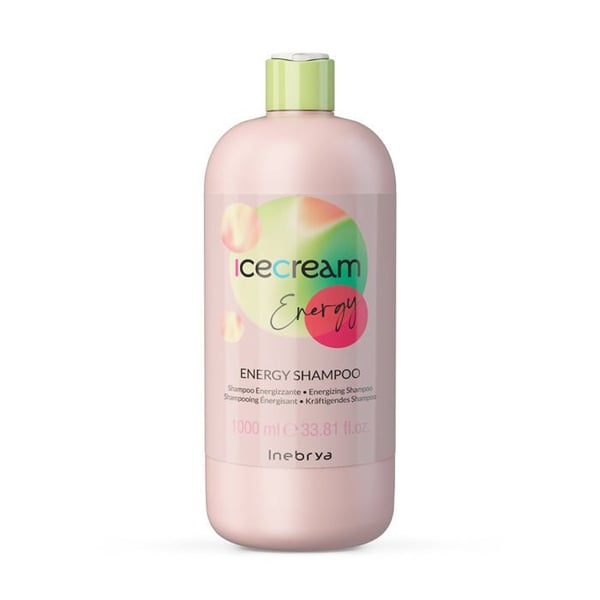 Inebrya - Energigivande anti-fall schampo - 300ml,1000ml