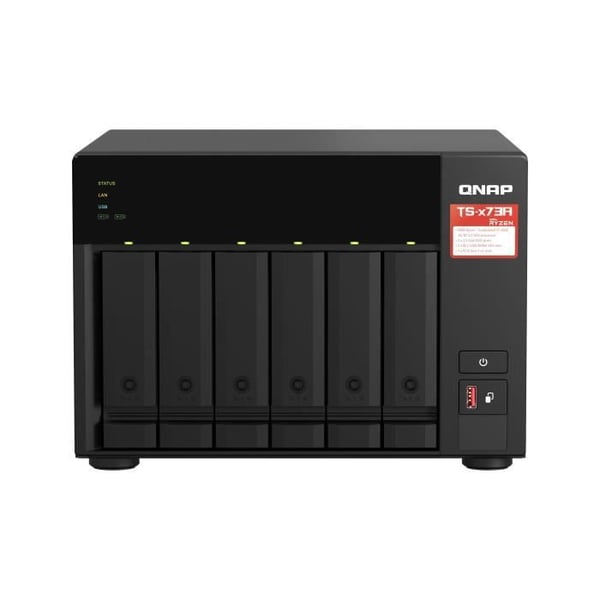 QNAP TS-673A-8G Lagringssystemer
