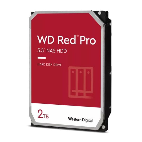 WESTERN DIGITAL - Red Pro WD142KFGX - Hårddisk - 14 To - Intern - 3.5" - SATA 6Gb/s - 7200 varv/min