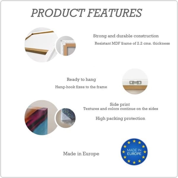 Legendarte - Målning, Tryck på duk - Drömmen Henri Rousseau cm. 80x120