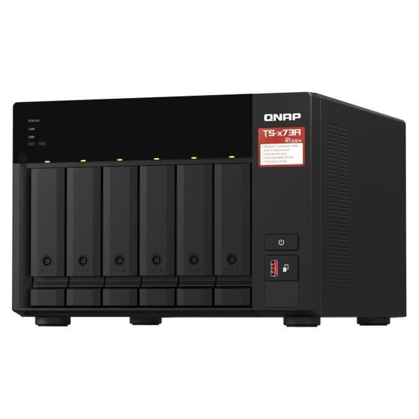QNAP TS-673A-8G Lagringssystemer