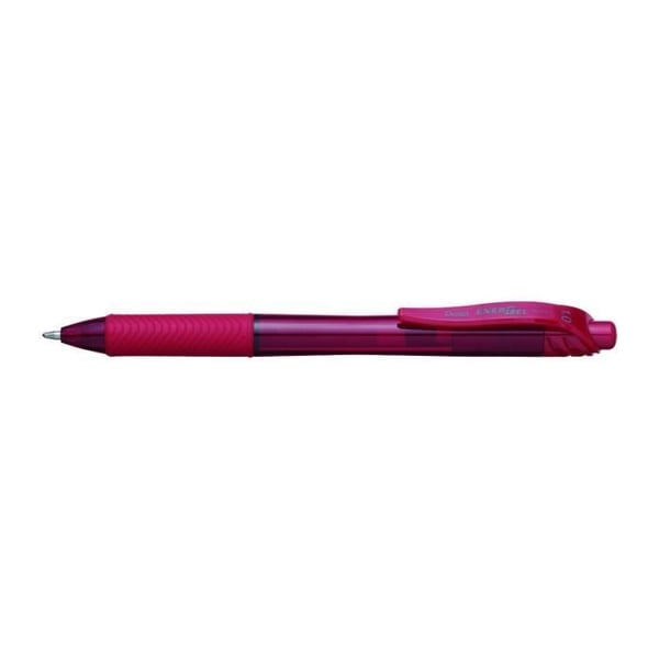 Gelbläckpenna - PENTEL - EnerGel-X BL107 - Röd - 0,5mm - 1,0mm