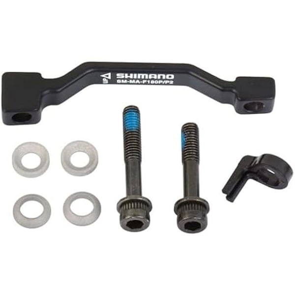Diskadapter - SHIMANO - Esmmaf180pp2a - Unisex - 180 mm - Svart