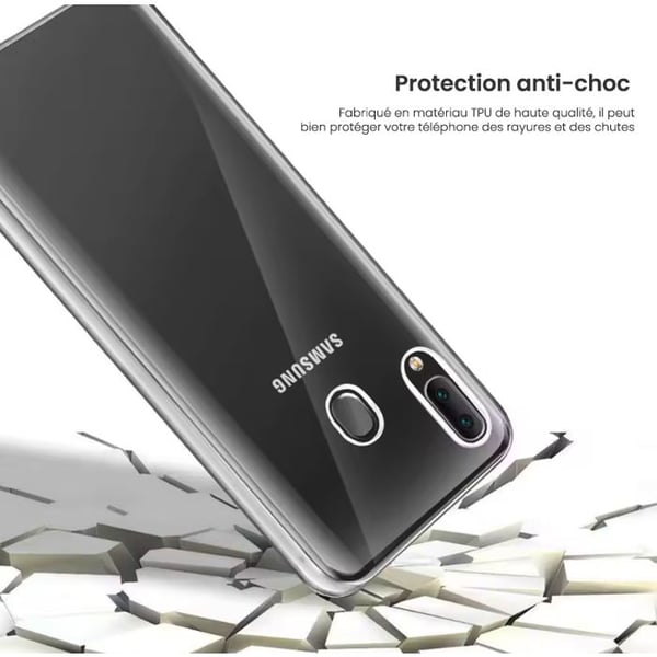 1001Coques - 360° helskal kompatibel med Samsung Galaxy Note 10 - Framskydd och baksida - Okrossbar plast