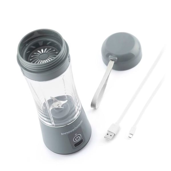 Mixern i fickformat - InnovaGoods - Mini Blender Smoothie - 600W - Grå - 490g