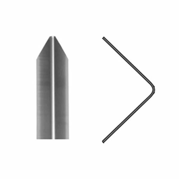 Skyddshörnsprofil 30 x 30 mm i aluminium med enkel böjning självhäftande eller med hål - Rå aluminium - 1,5 mm - 2500 - självhäftande