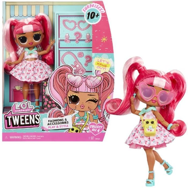 LOL Surprise Tweens-docka - L.O.L. SURPRISE - Cherry B.B. - Flerfärgad - Inkluderar tillbehör - 6-10 år
