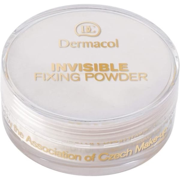 Fixeringspuder - DERMACOL - Osynlig Ljus - 13.5 g - Lätt - Transparent - Anti-glans