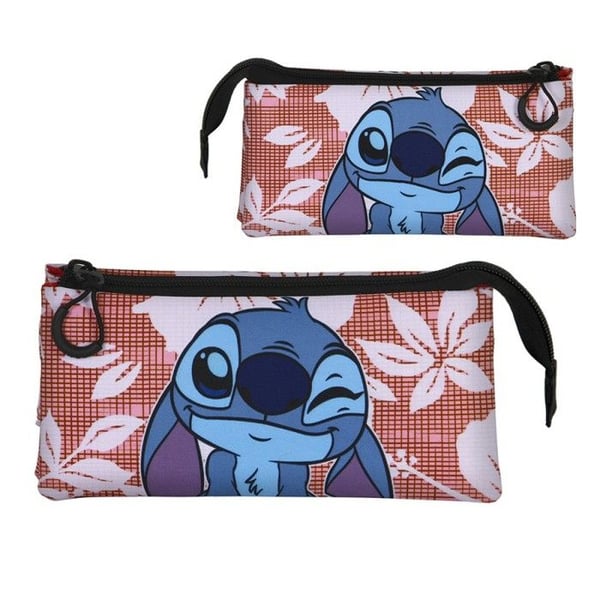 Trousse Triple FAN 2.0 - Disney Lilo och Stitch Maui - Rosa - En storlek