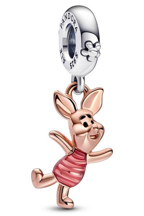 Pendentiv för kvinnor - 782208C01 - 925/1000 silver - Bicolor - Djurtema - Flerfärgad