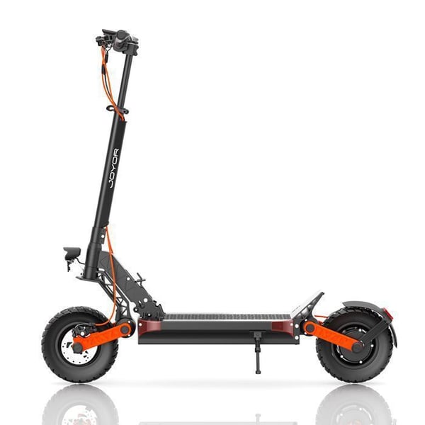 JOYOR S5-Z Elektrisk Kickbike Med Blinkers - Motor 600W Batteri 48V13AH Räckvidd 45KM Skivbromsar - Svart