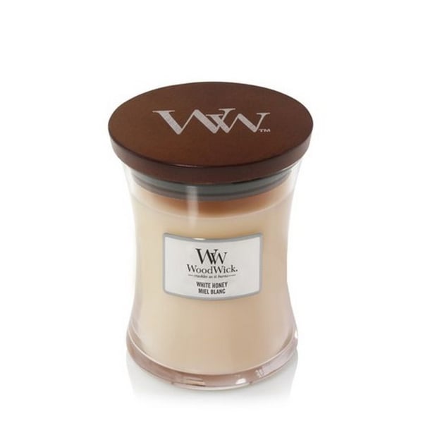 Bougie honung vit modell medel - Woodwick