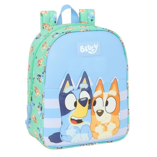 Barnryggsäck - safta - Vattengreen - 22x10x27 cm - Polyester - Anpassningsbar till vagn - Bekväm - Avslappnad