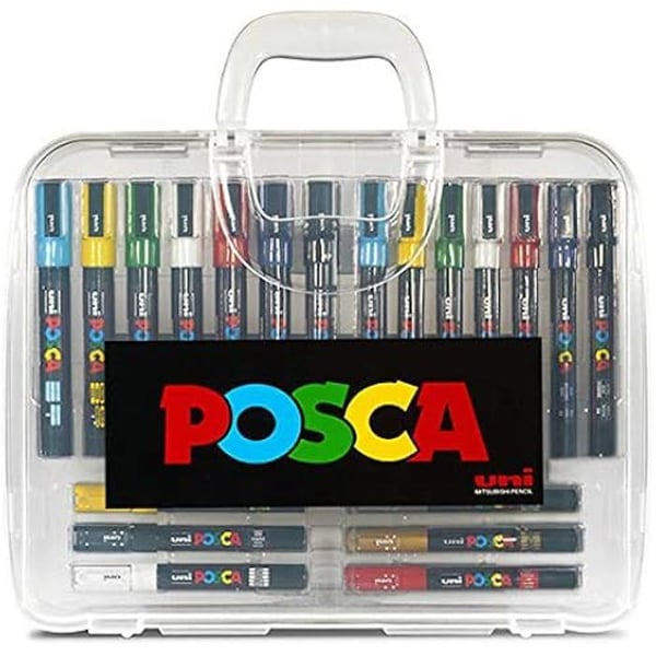 Målarpennor - POSCA - PC1m-3m-5m - Matt finish - Opaque